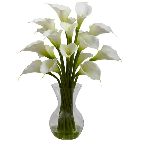 Galla Calla Lily w-Vase Arrangement