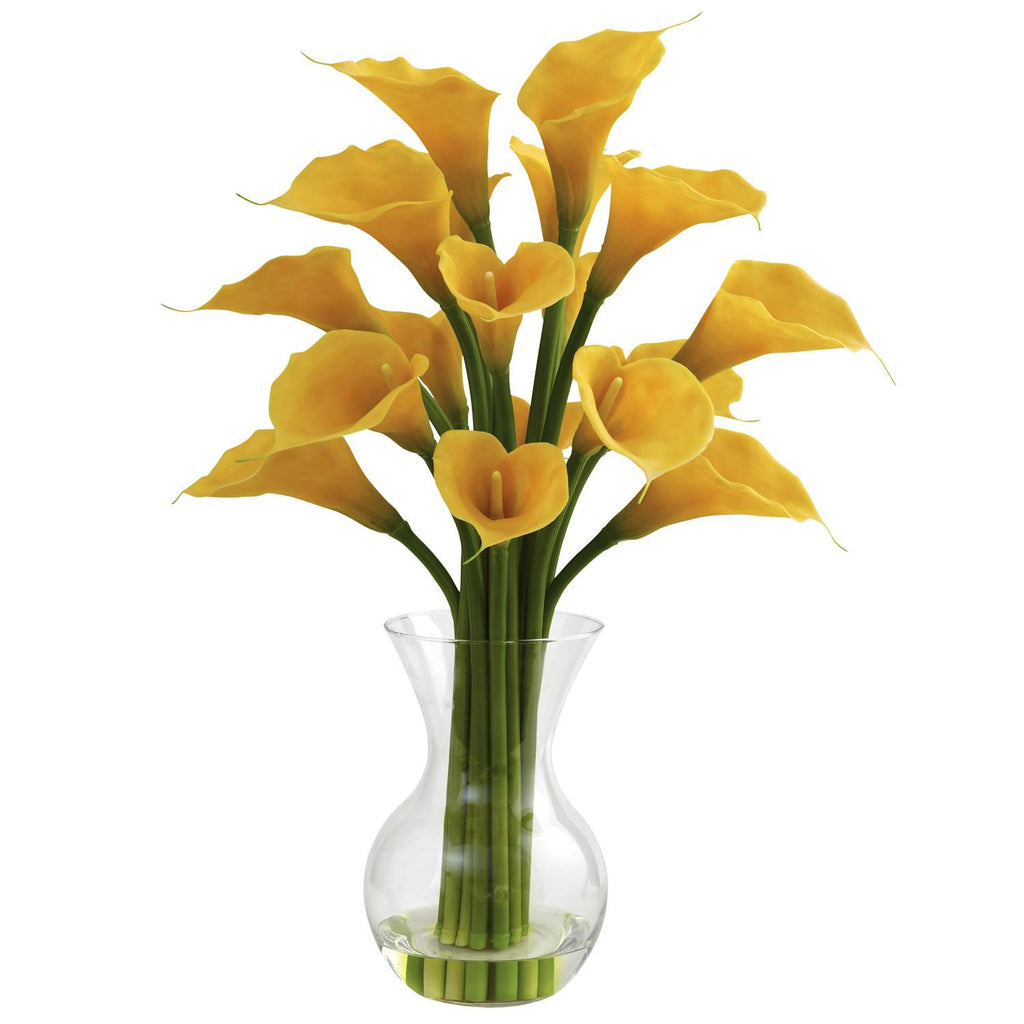 Galla Calla Lily w-Vase Arrangement