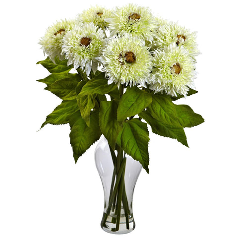 Sunflower Arrangement w-Vase