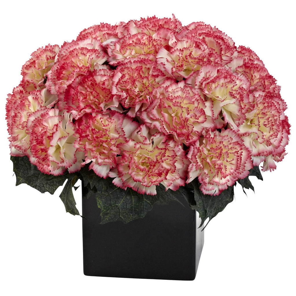 Carnation Arrangement w-Vase