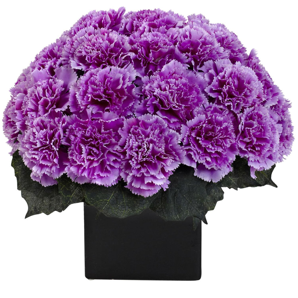 Carnation Arrangement w-Vase