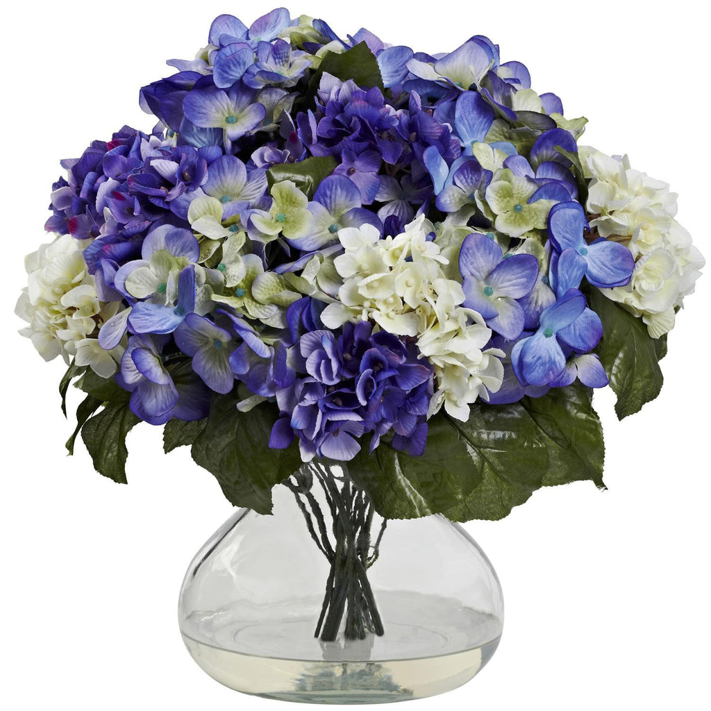 Hydrangea w-Large Vase