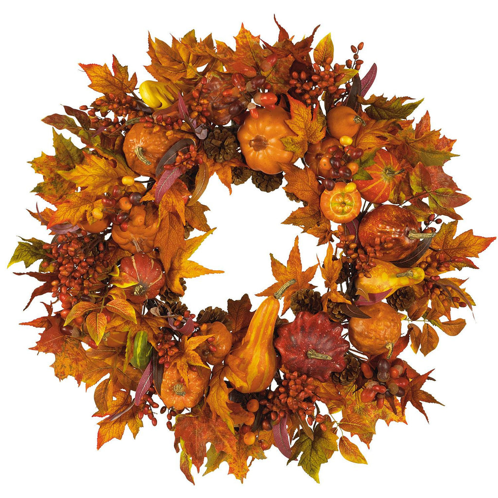 28" Harvest Wreath