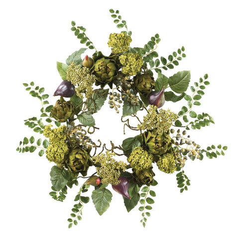 20" Artichoke Floral Wreath