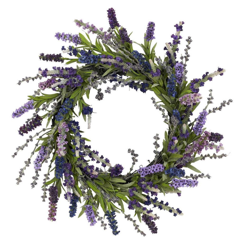 20" Lavender Wreath