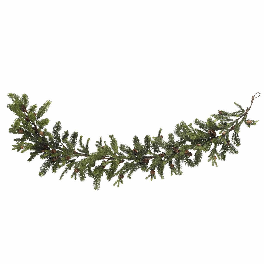 60" Pine & Pinecone Garland