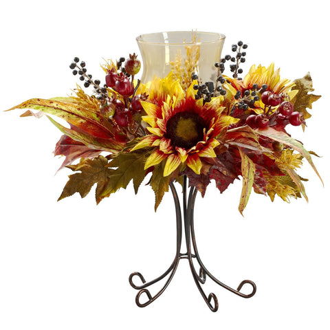 Sunflower Candelabrum