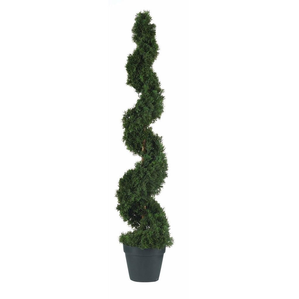 4' Cedar Spiral Silk Tree (In-door-Out-door)