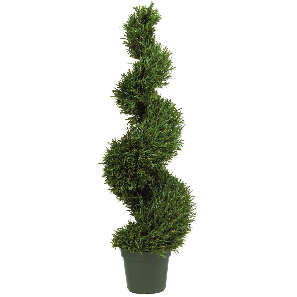 4' Rosemary Spiral Silk Tree (Indoor-Outdoor)