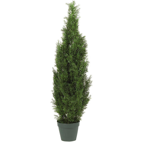 4' Cedar Tree Silk Tree (In-door-Out-door)