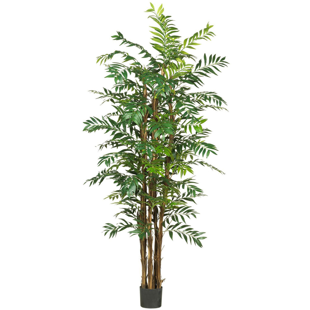 7' Bamboo Palm Silk Tree