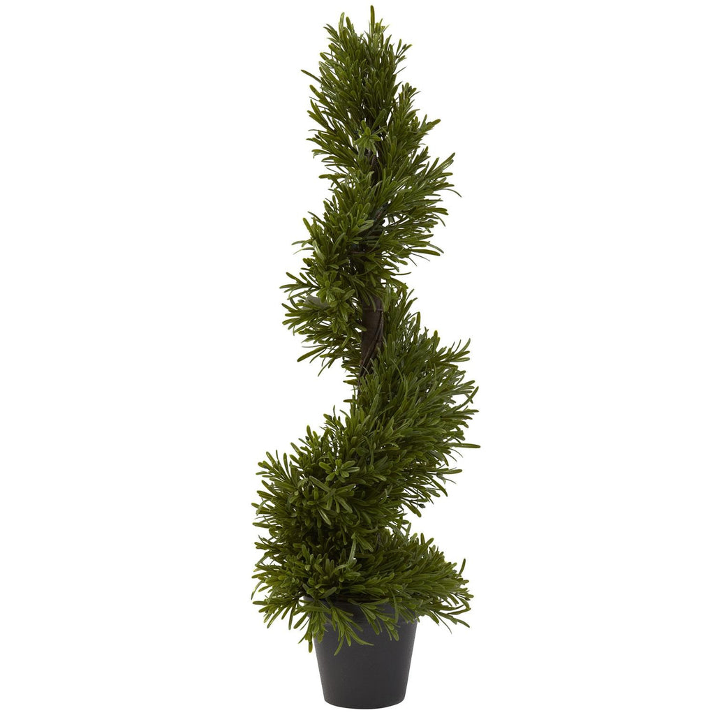 30" Rosemary Spiral Tree (In-Door-Out-Door)