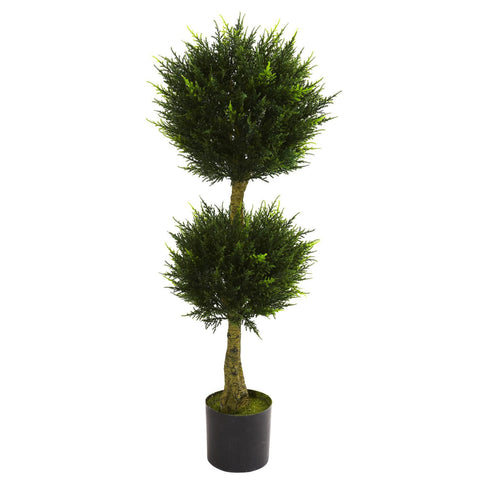 4' Double Ball Cypress Topiary UV Resistant (Indoor-Outdoor)