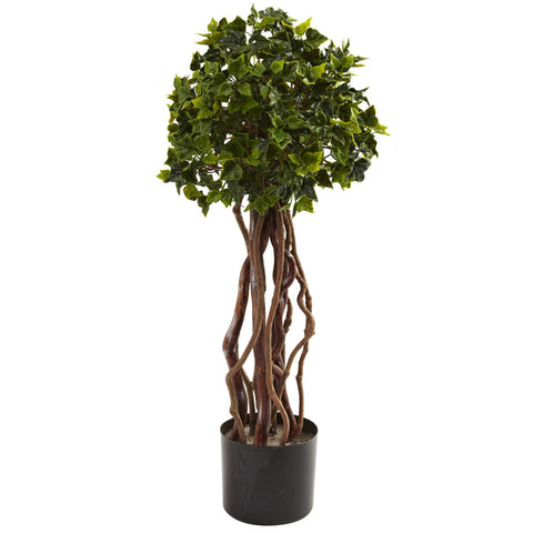 2.5' English Ivy Topiary UV Resistant (Indoor-Outdoor)