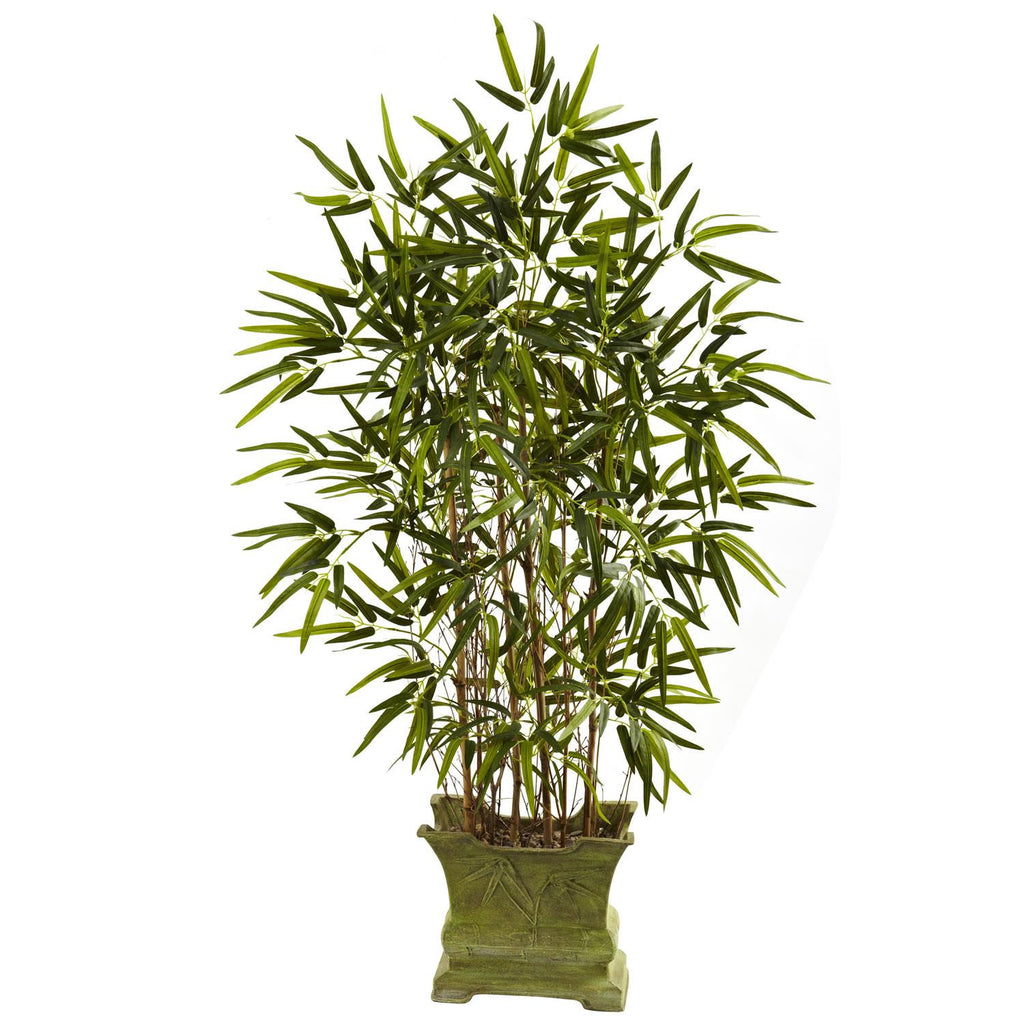 45" Bamboo Tree w-Decorative Planter