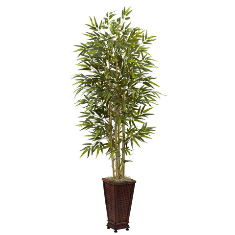 6' Bamboo Tree w-Decorative Planter