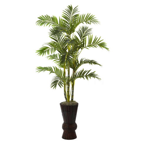 62" Areca Tree w-Decorative Planter