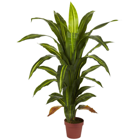 4' Dracaena Silk Plant (Real Touch)