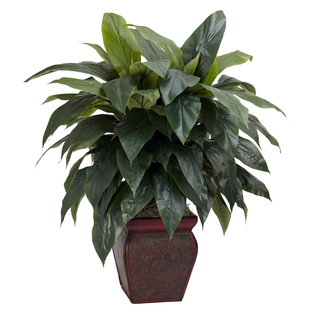 Cordyline w-Decorative Vase Silk Plant